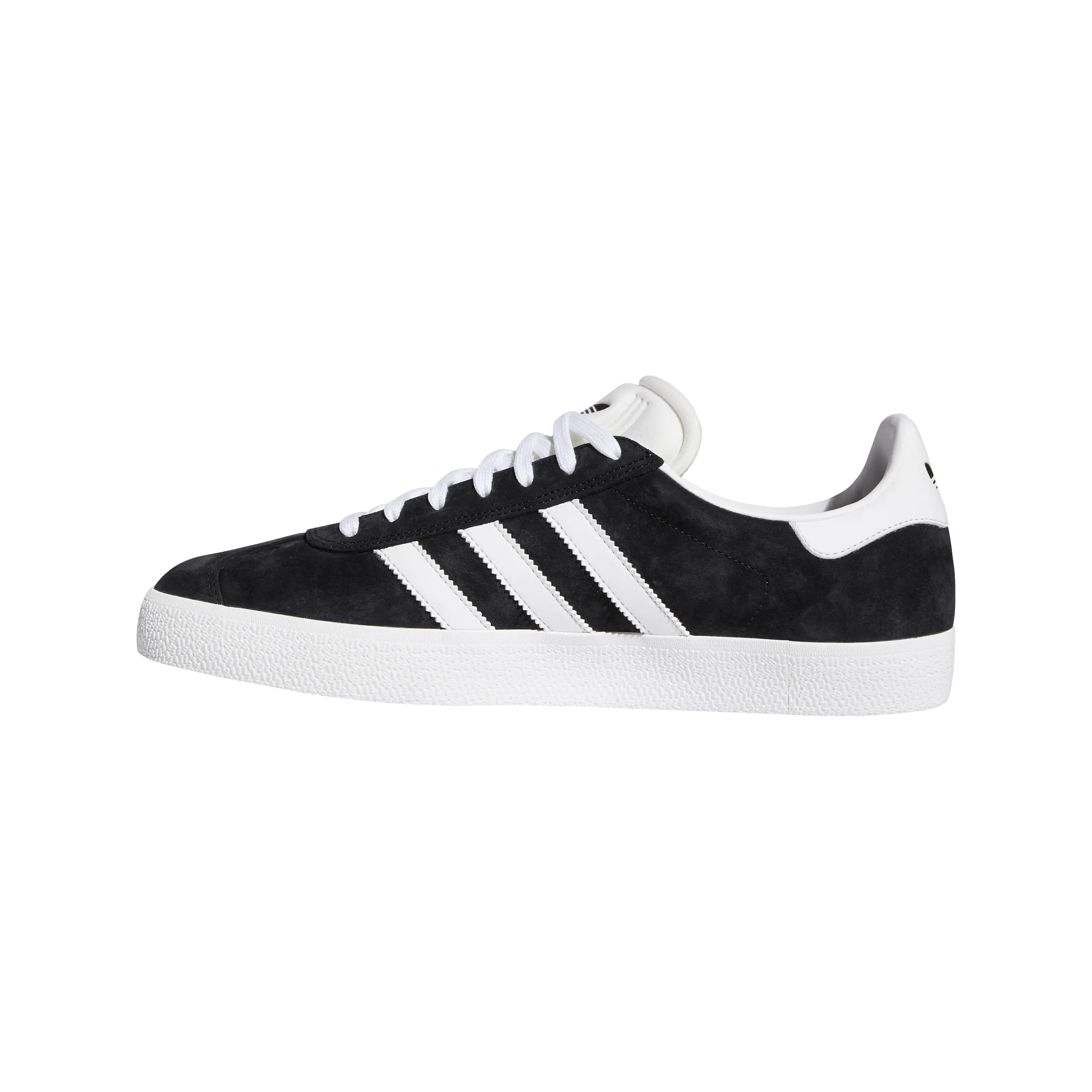 ADIDAS Women's Gazelle ADV Shoes Core Black/Cloud White/Gold Metallic