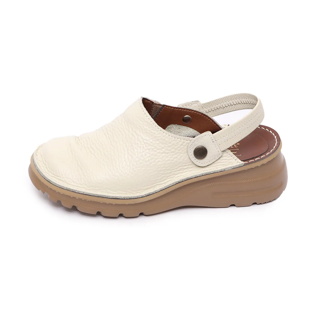 Asuka Ivory Ultra Light & Wide Fit Sandals