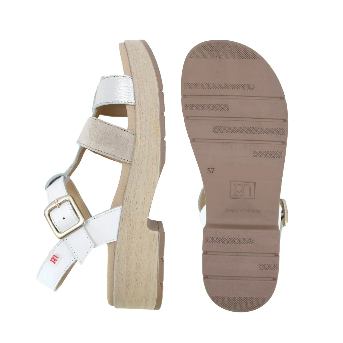 Aura White Combi Ultra Light Clog