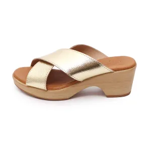 Belen Champagne Ultra Light Platform Sandals