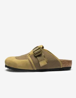 Birkenstock Boston Nova Textile Pine Green