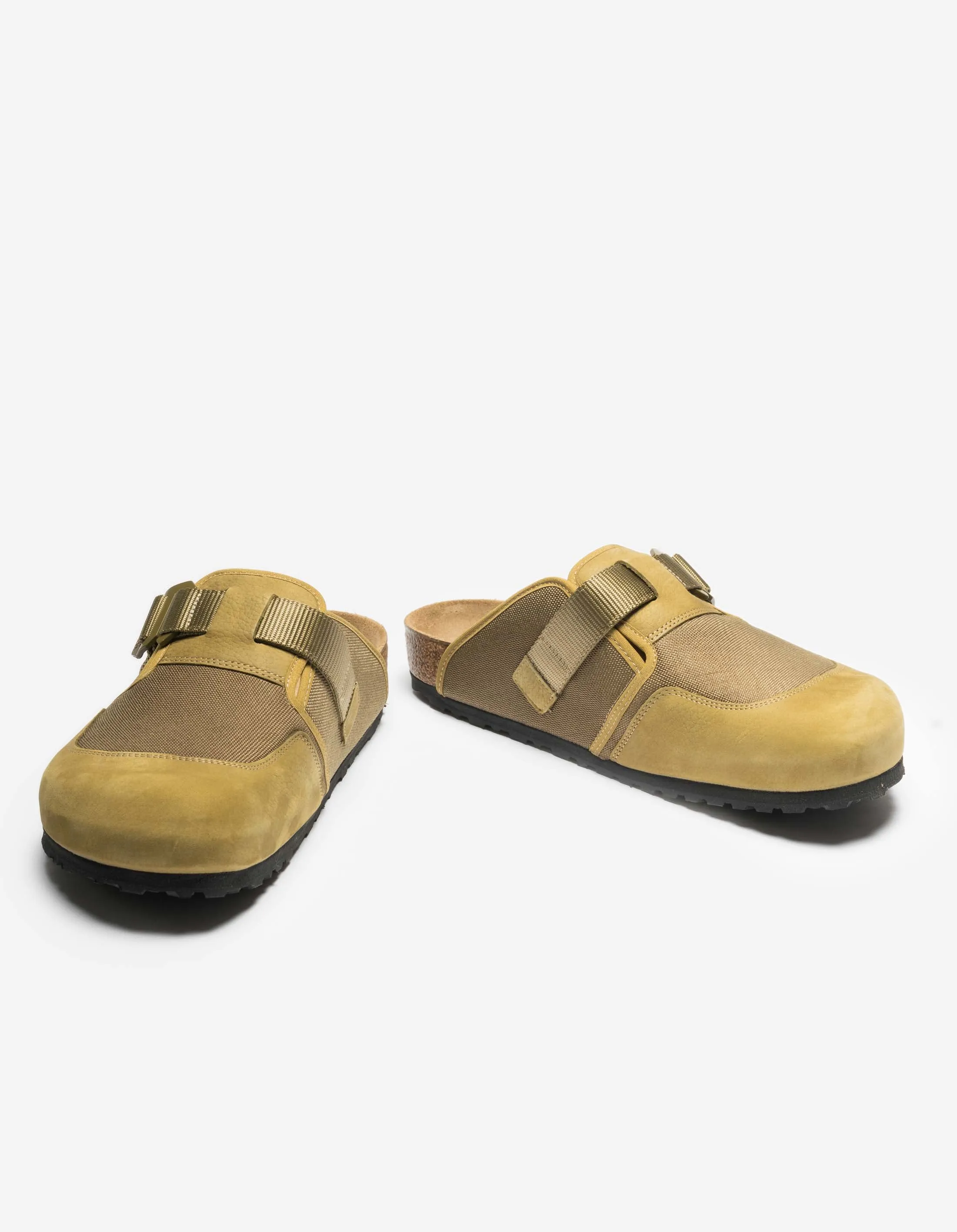 Birkenstock Boston Nova Textile Pine Green