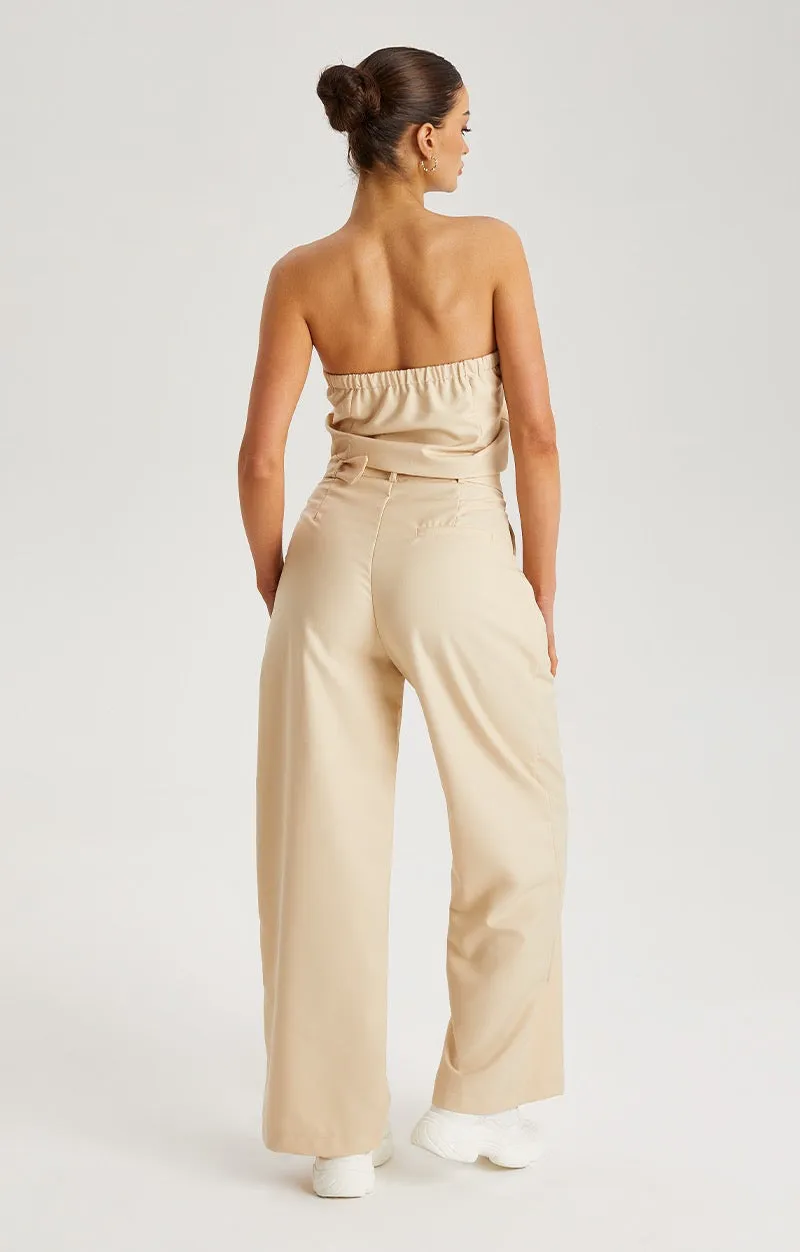 Button Front Corset Top