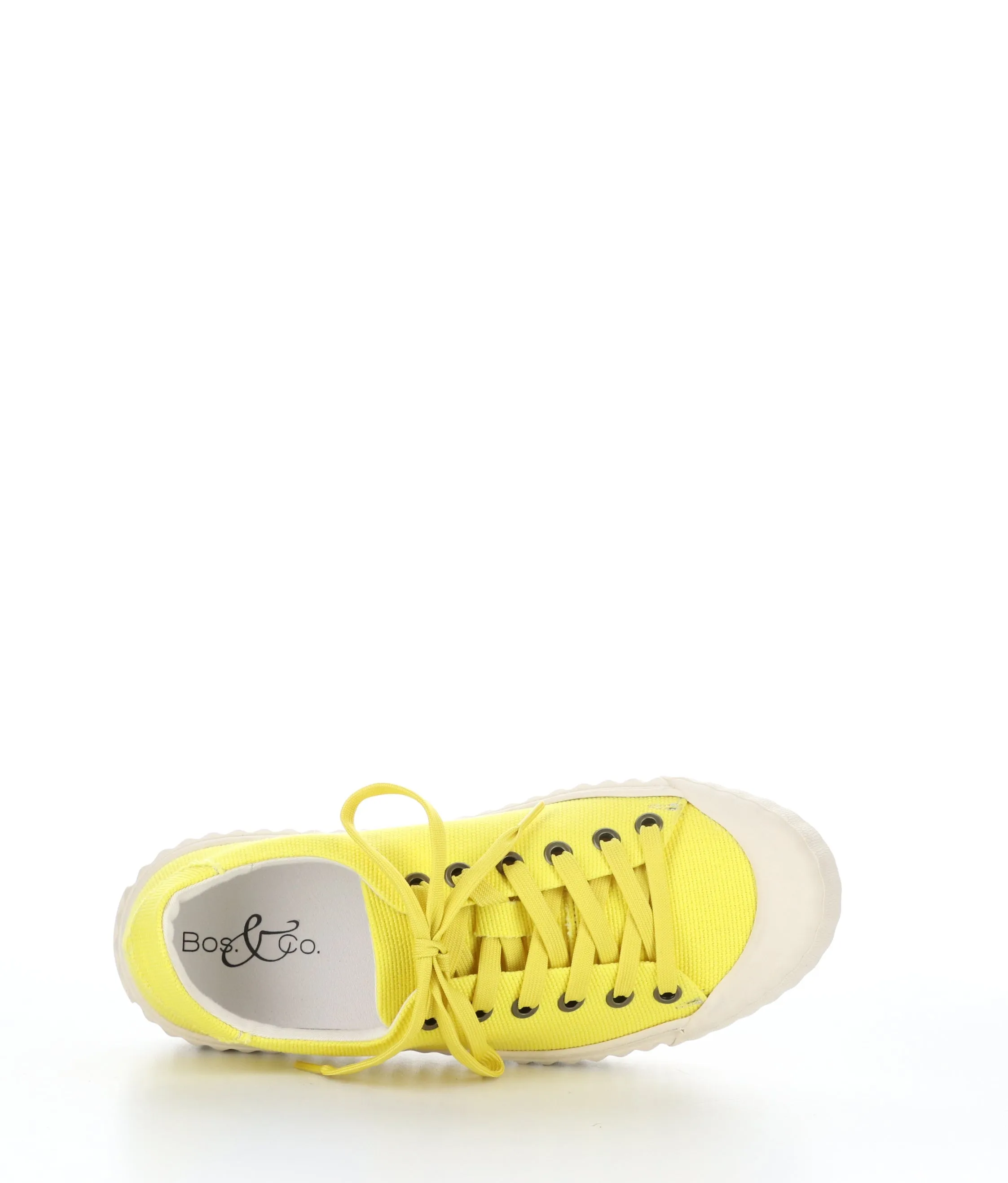 CHAYA YELLOW Lace-up Trainers