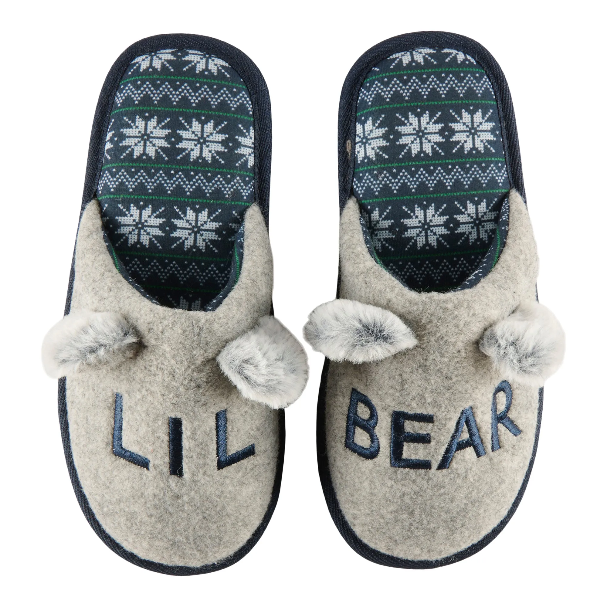 Comfy Cozy Kids Lil Bear Slippers