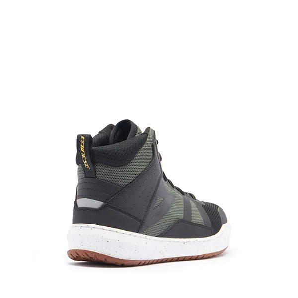 Dainese Suburb Air Shoes - Black / White / Army Green
