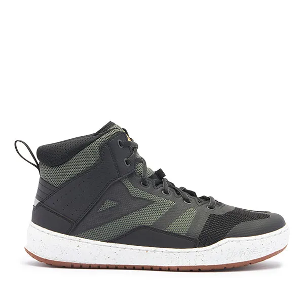 Dainese Suburb Air Shoes - Black / White / Army Green