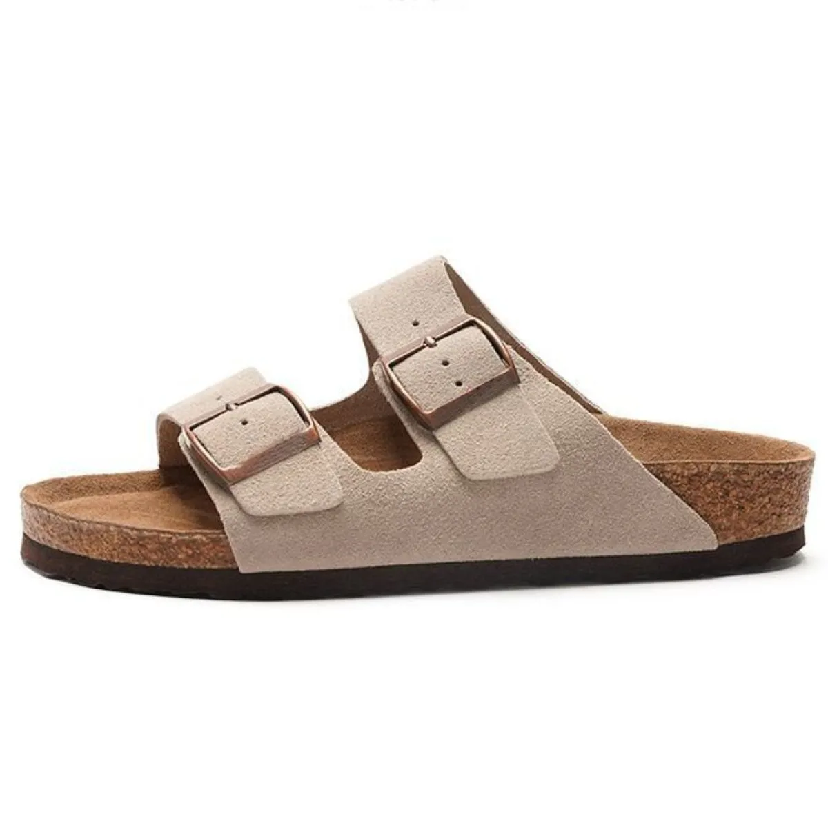 Double Buckle Open Toe Sandals