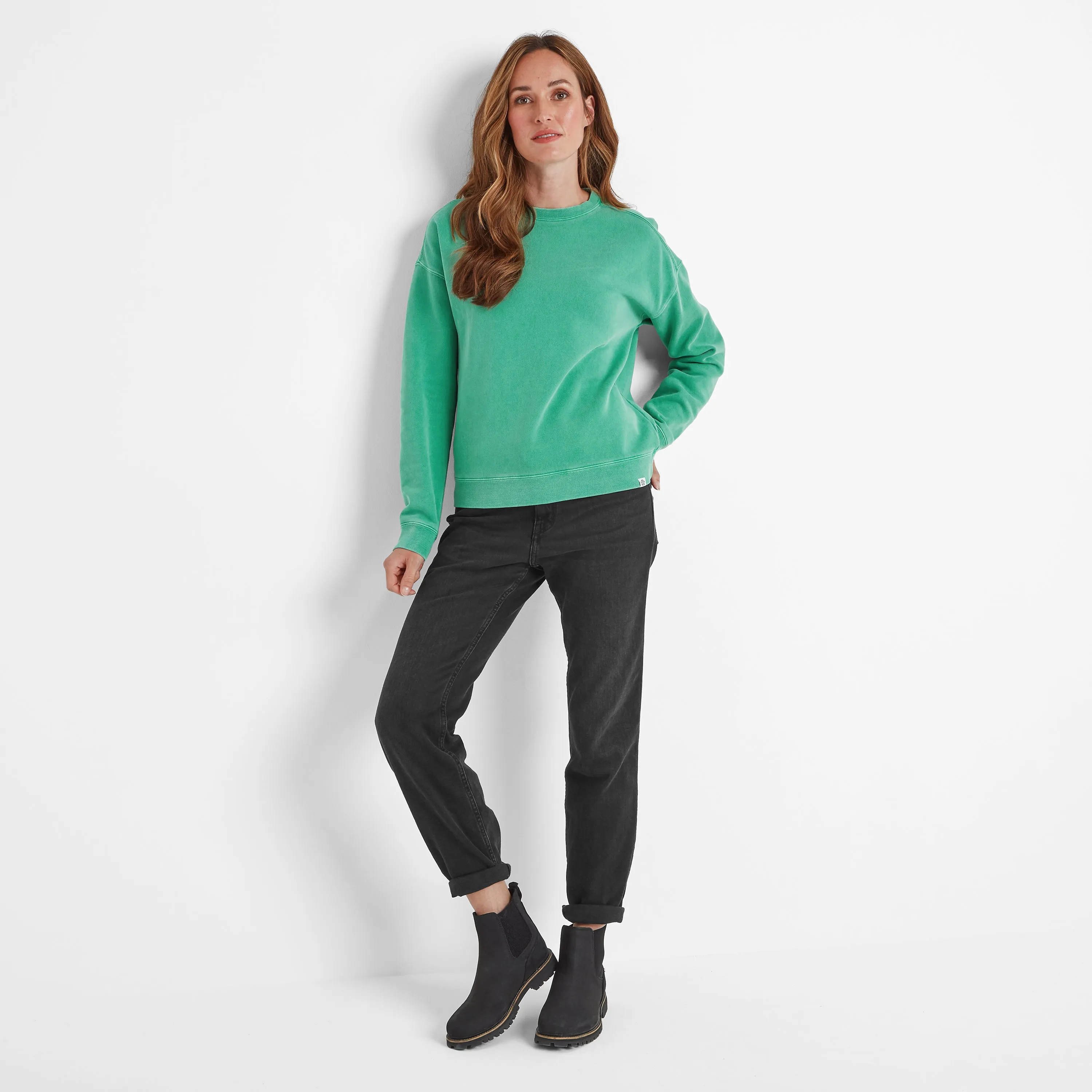 Ellis Womens Sweat - Jade