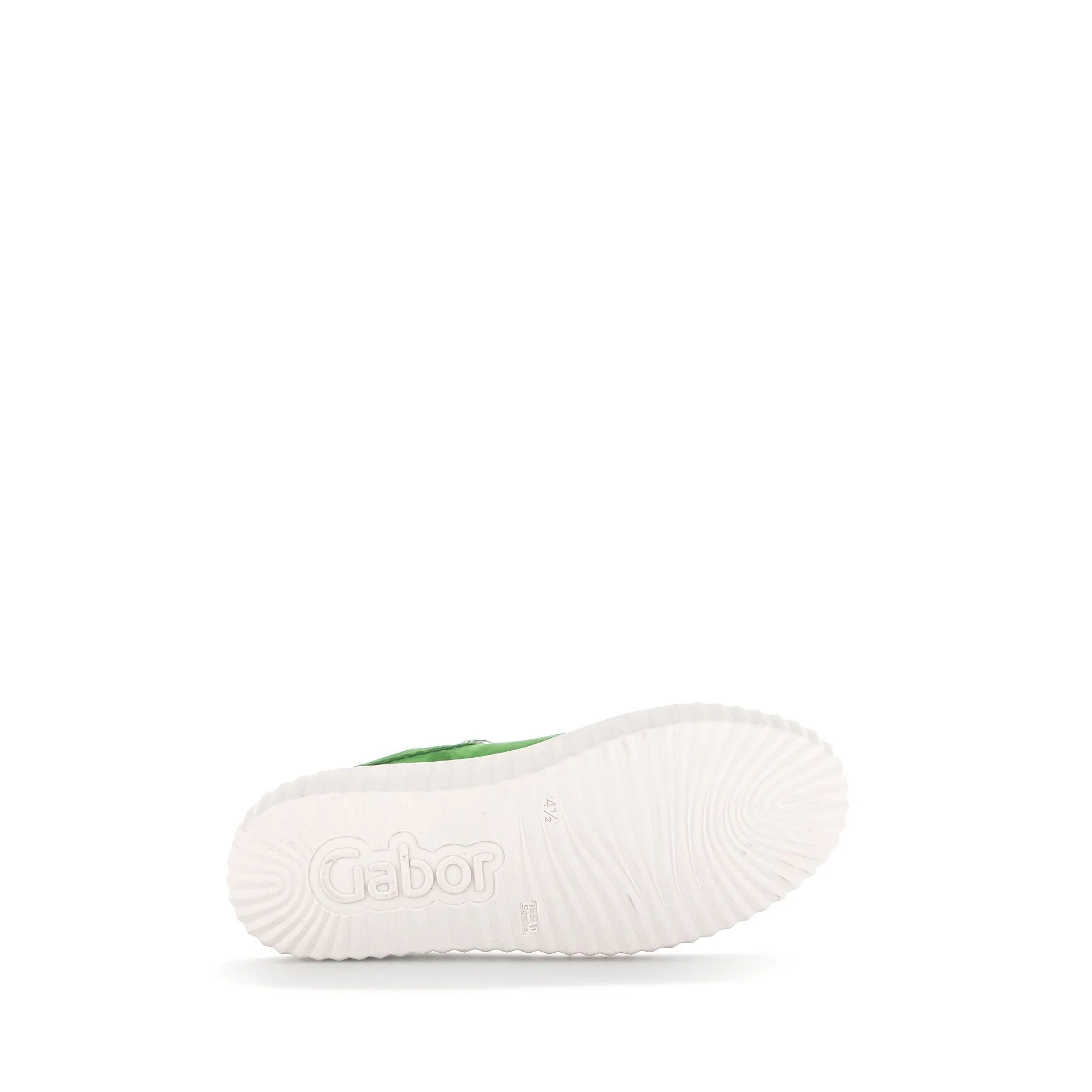 Gabor 43.200.31 Dolly Ladies Green Suede Lace Up Trainers