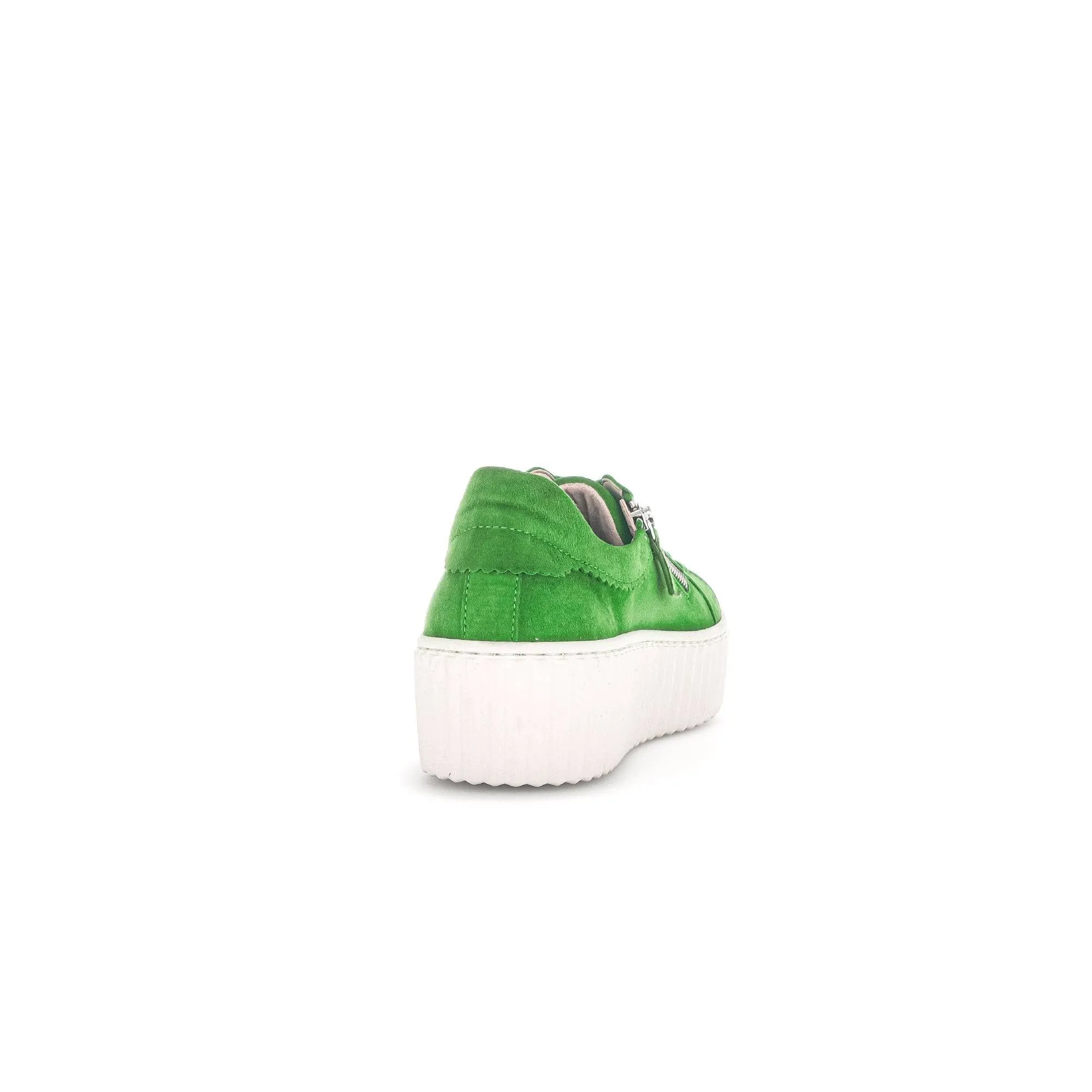 Gabor 43.200.31 Dolly Ladies Green Suede Lace Up Trainers