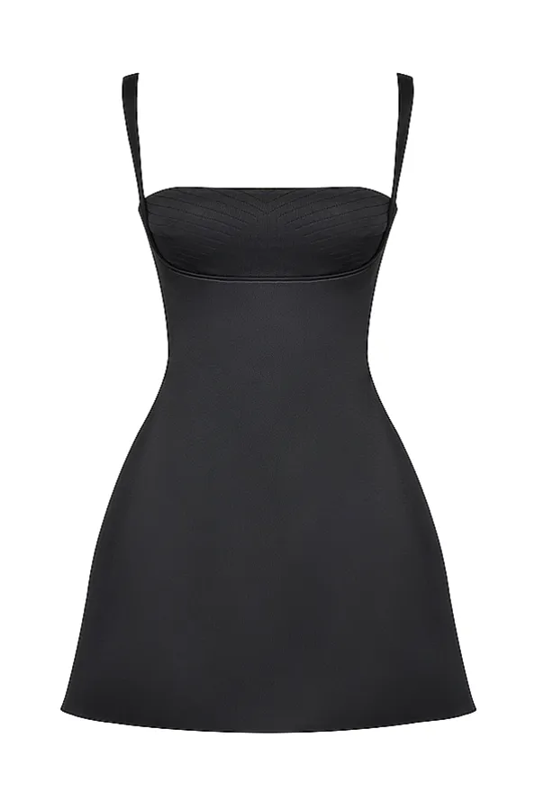KARA MINI DRESS - Black