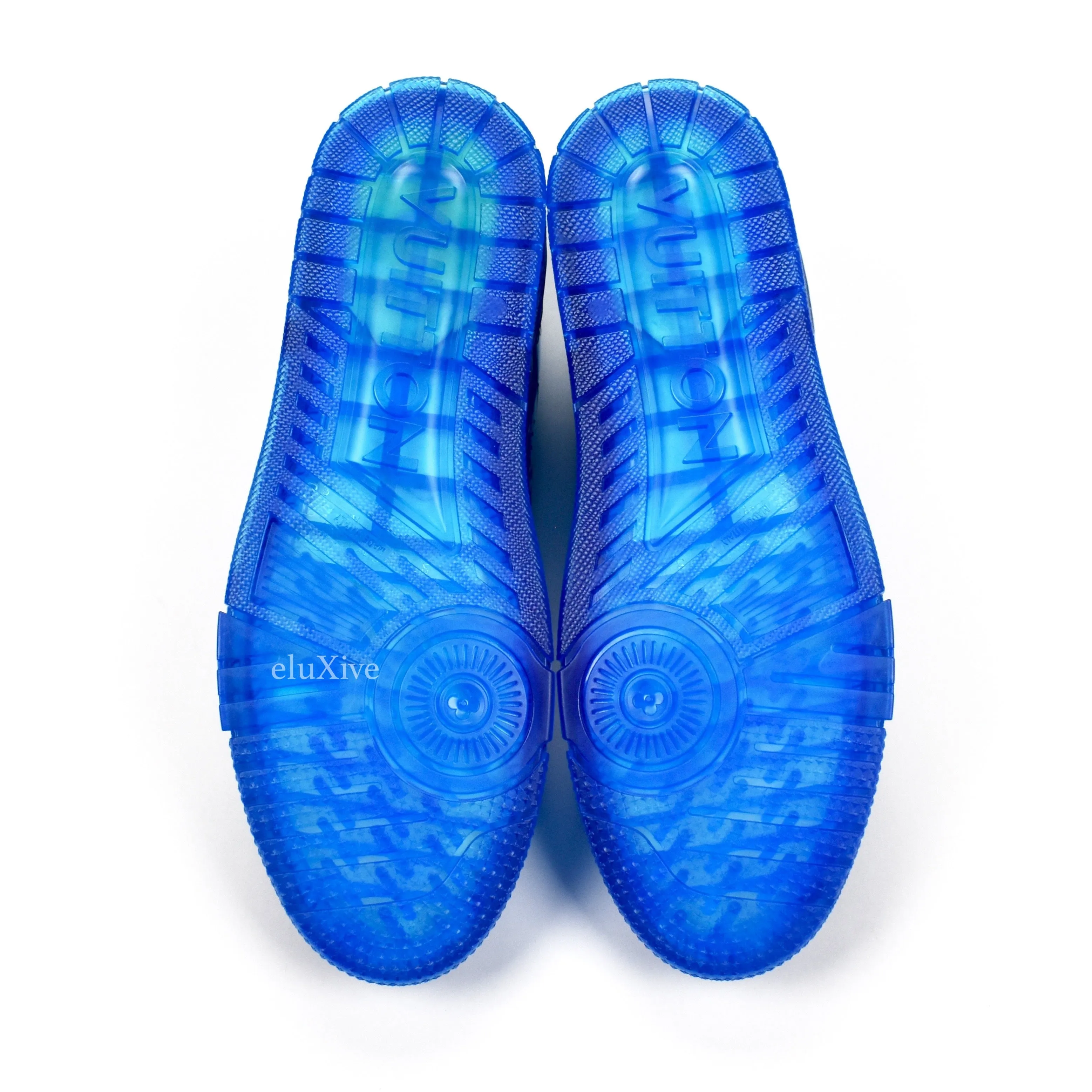 Louis Vuitton - Transparent Blue Trainer Sneakers