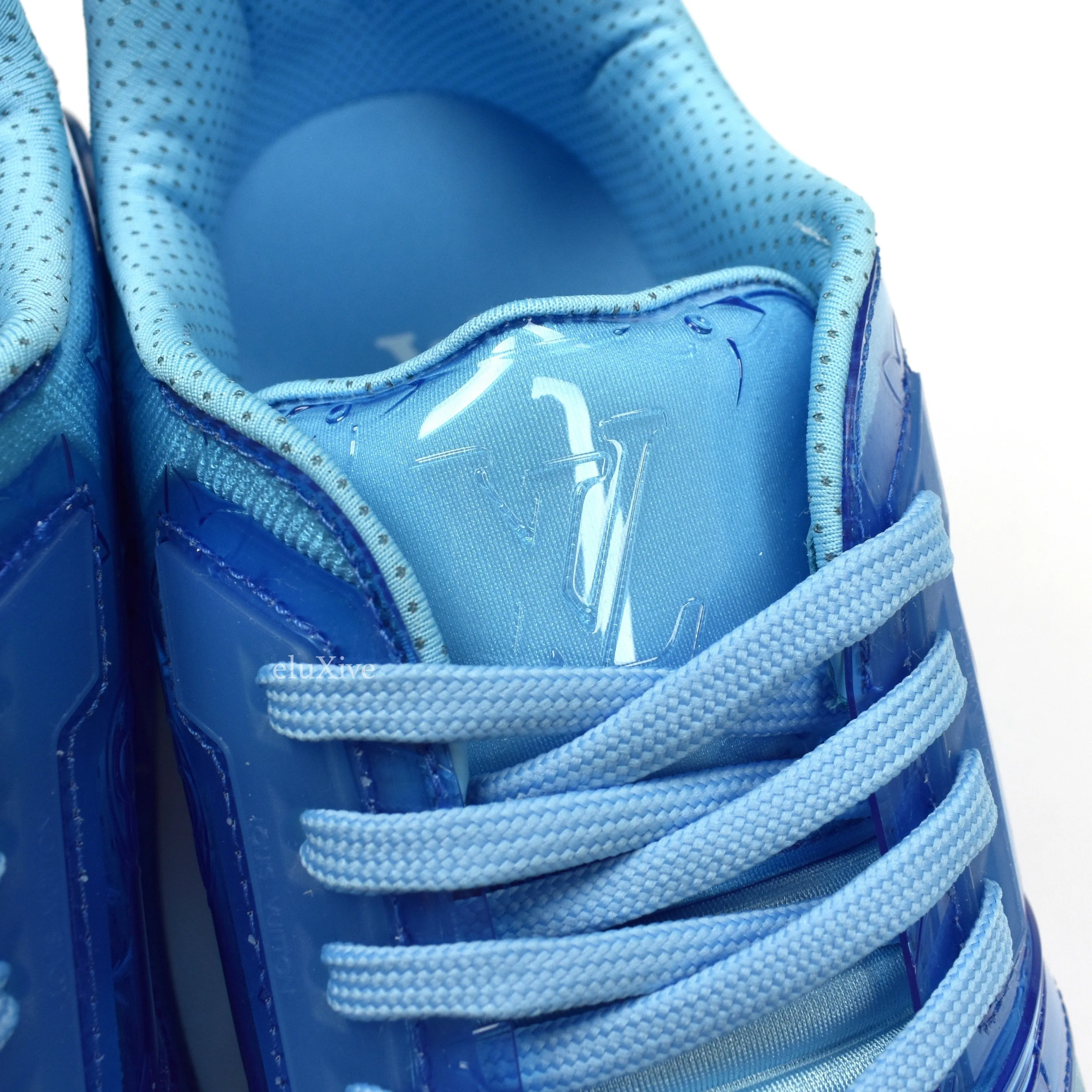 Louis Vuitton - Transparent Blue Trainer Sneakers
