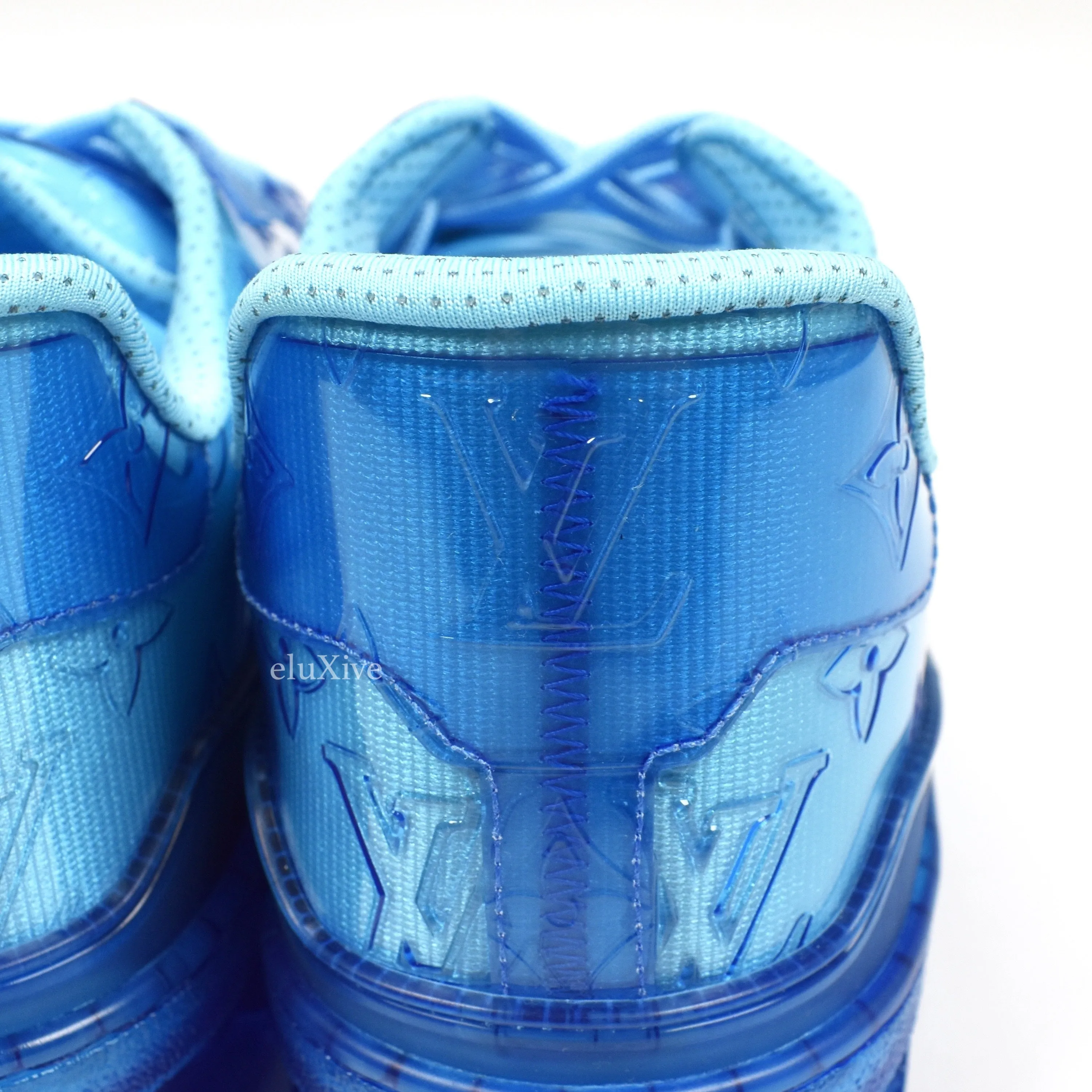 Louis Vuitton - Transparent Blue Trainer Sneakers