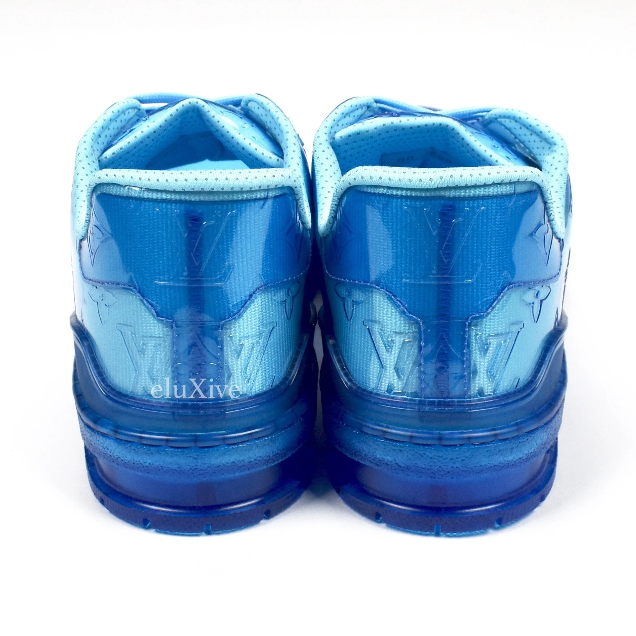 Louis Vuitton - Transparent Blue Trainer Sneakers