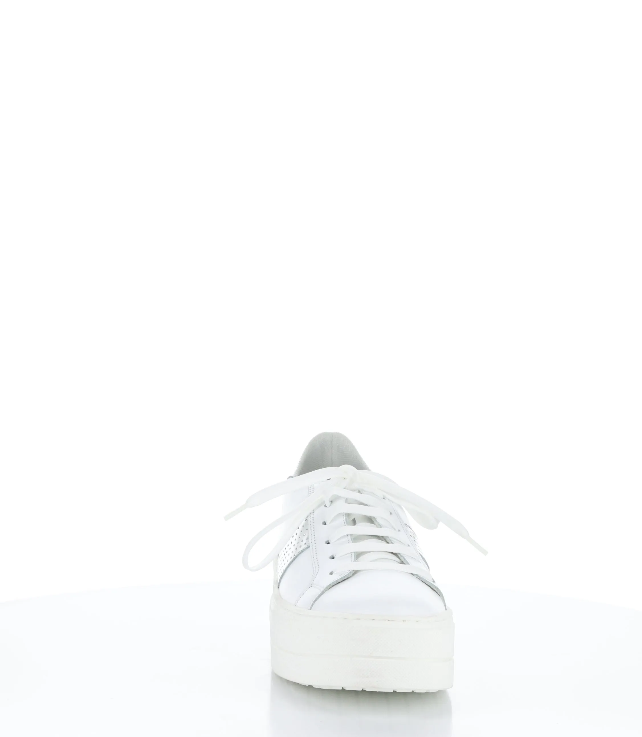 MAISON White Lace-up Shoes