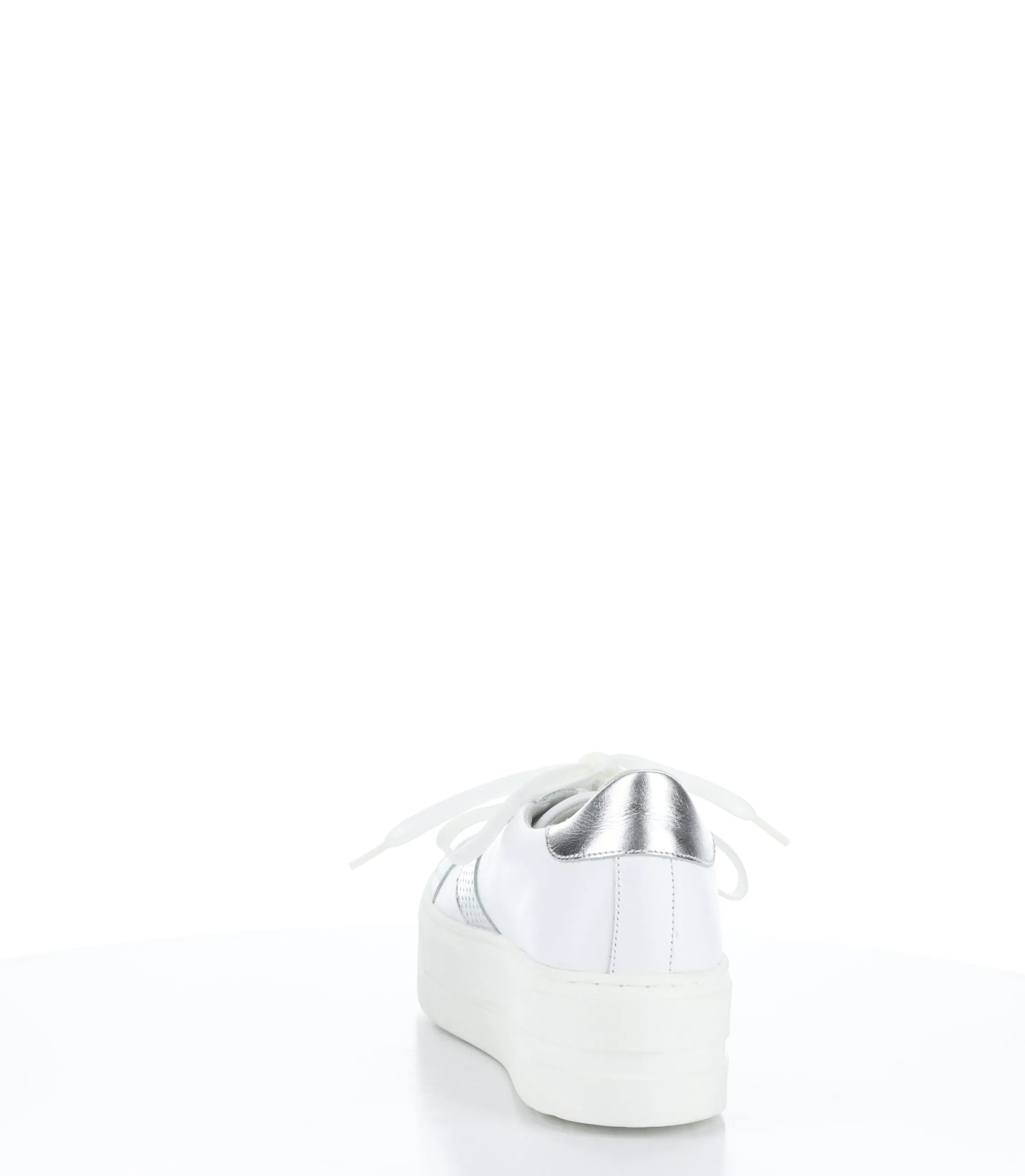 MAISON White Lace-up Shoes