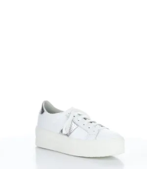 MAISON White Lace-up Shoes