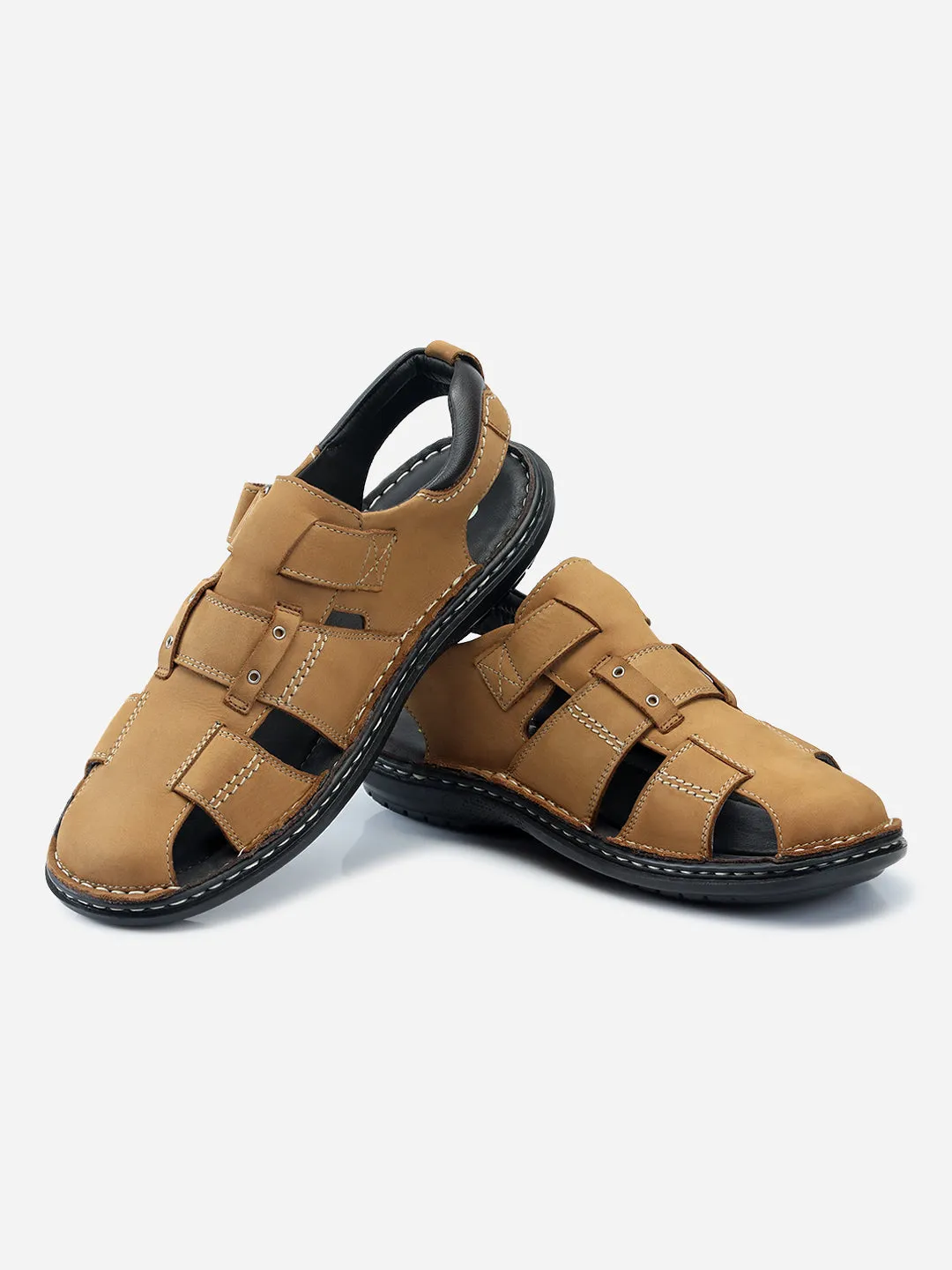 Men's Camel Hurache Casual Sandal (ID4117)
