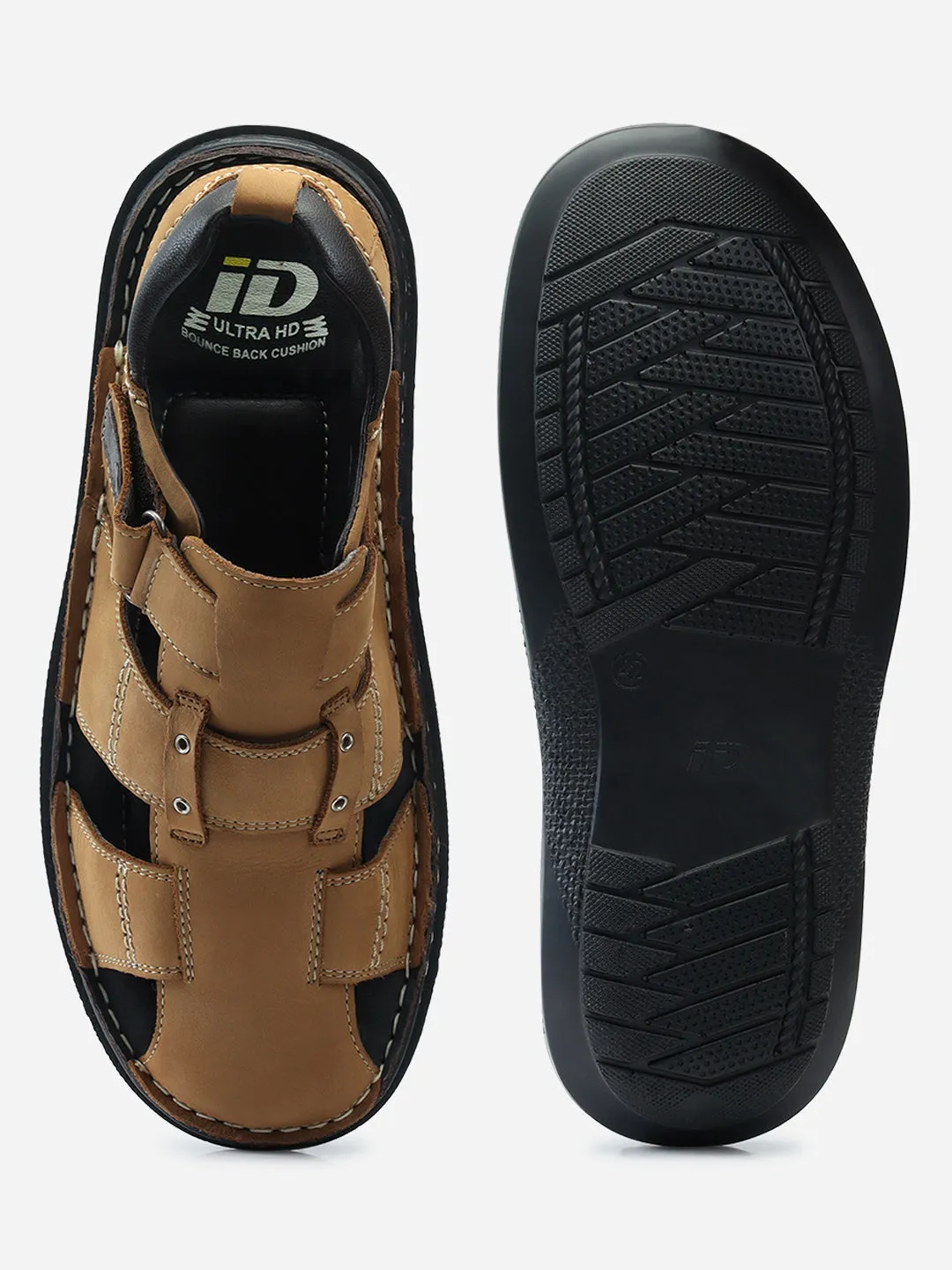 Men's Camel Hurache Casual Sandal (ID4117)