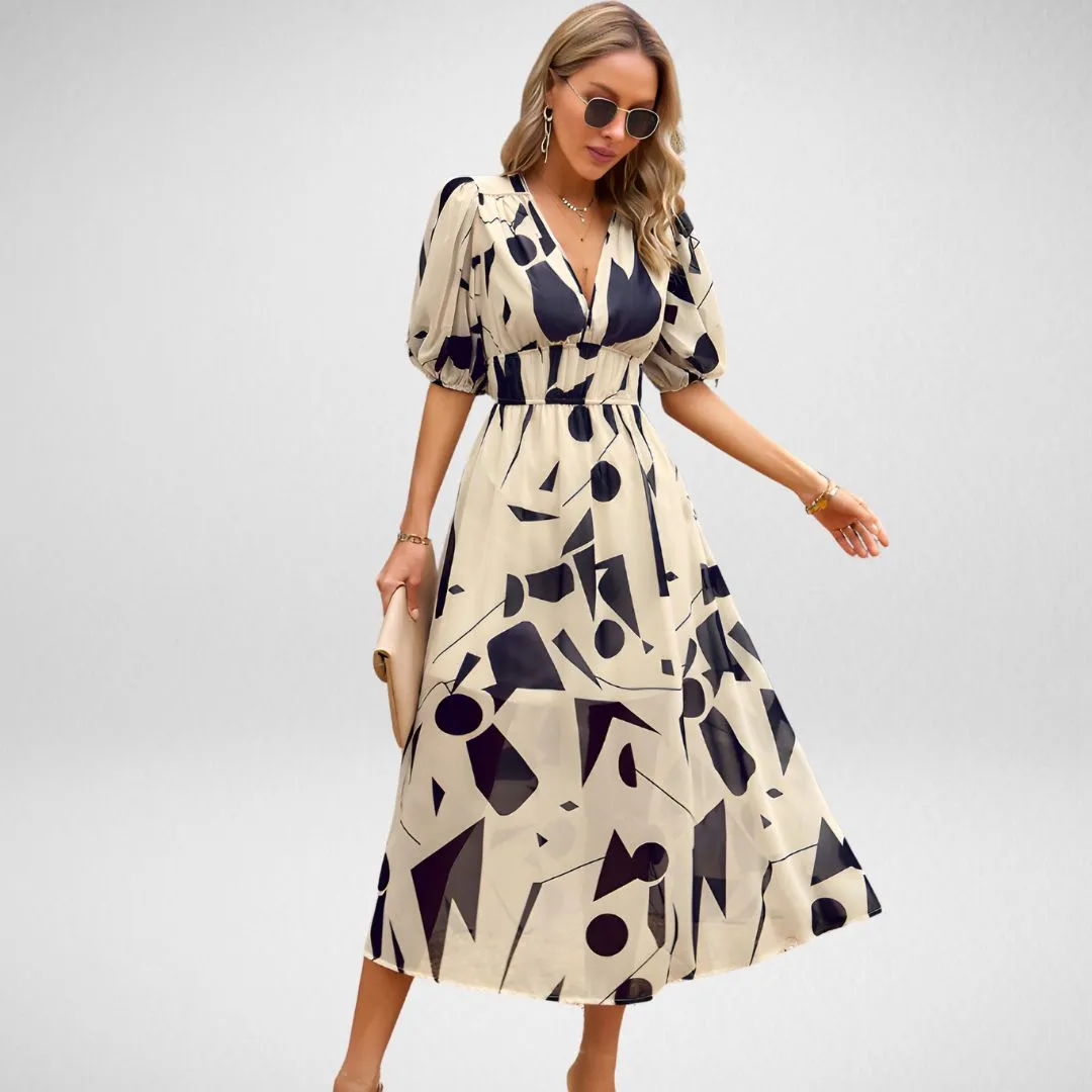 Meredith | Charming dress with V-neckline