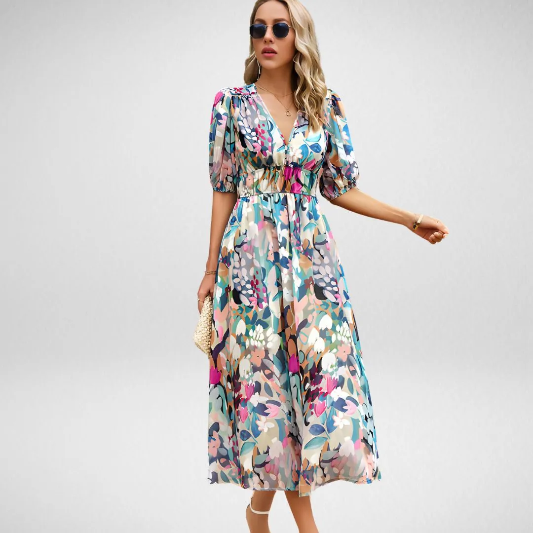 Meredith | Charming dress with V-neckline