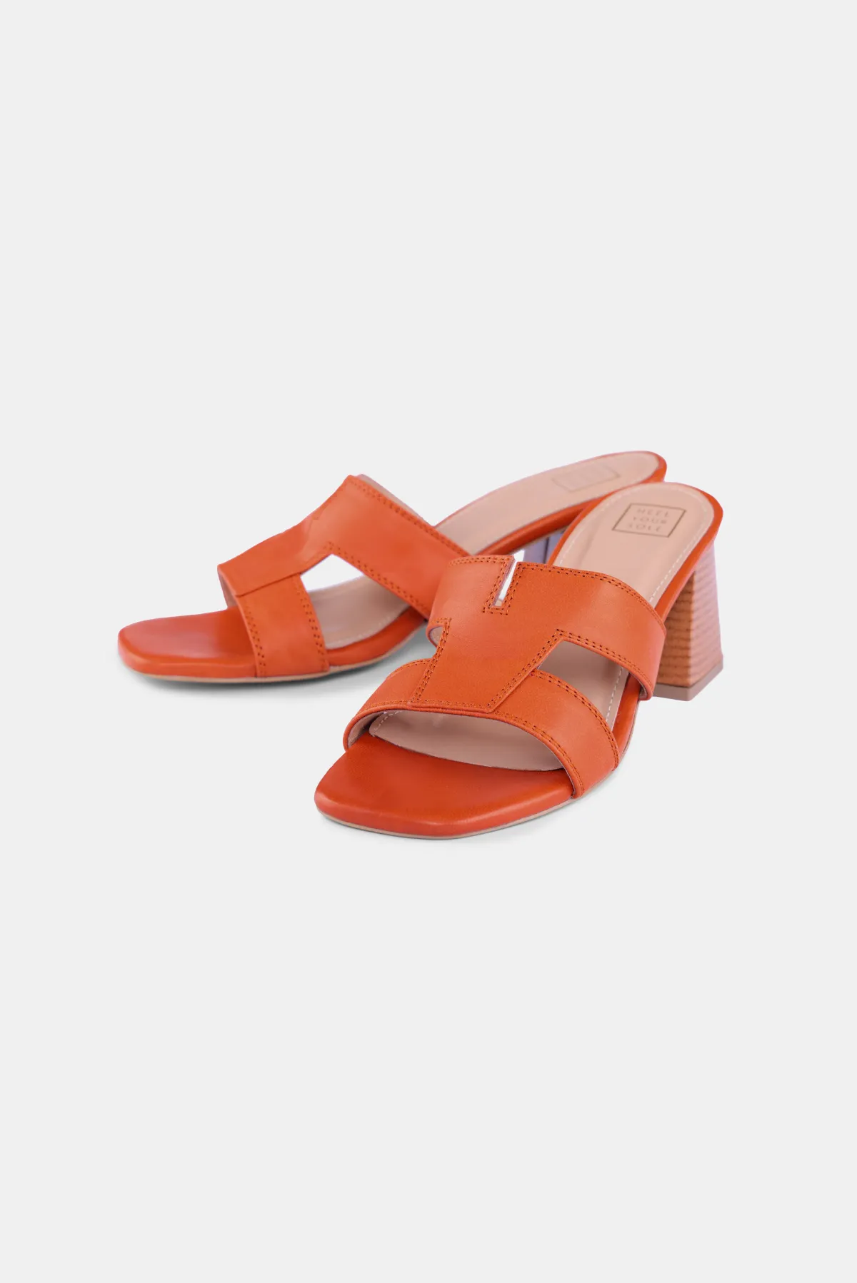 Nemo Heels - Rust Orange