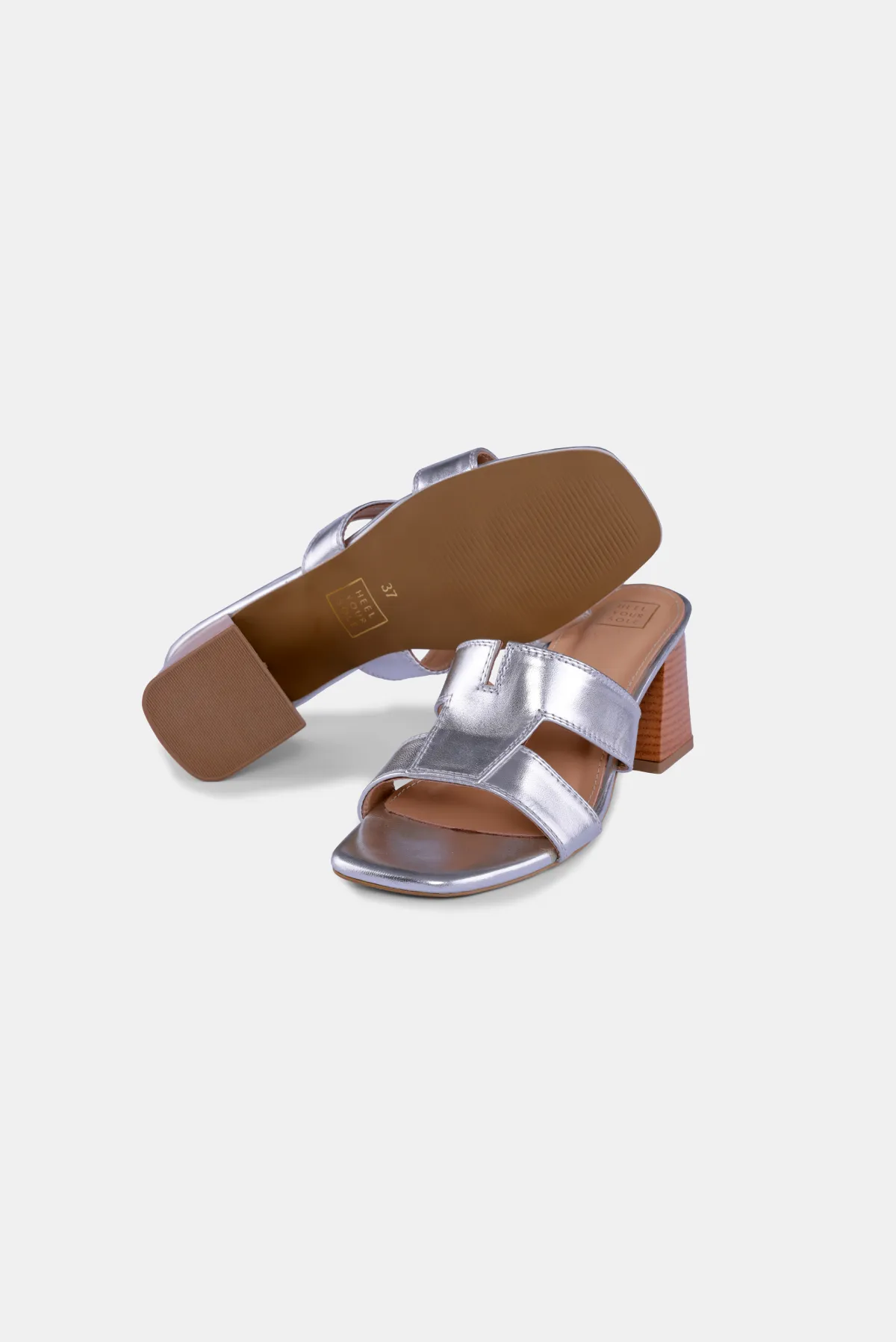 Nemo Heels -  Silver