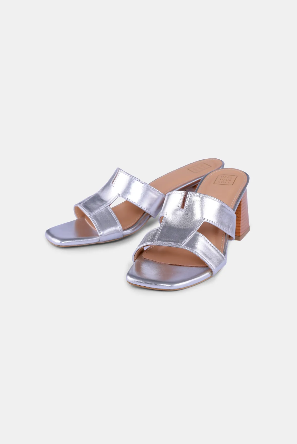 Nemo Heels -  Silver