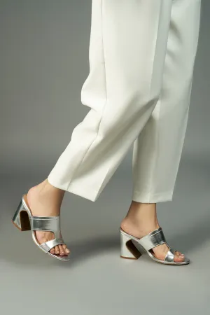 Nina Heels - Silver
