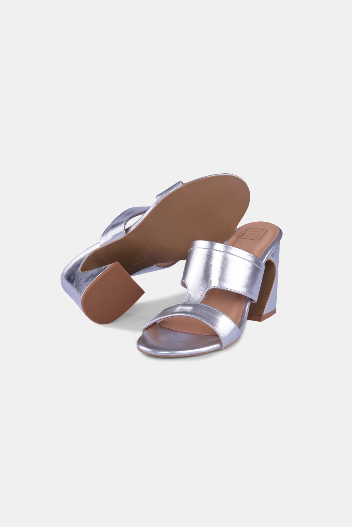 Nina Heels - Silver