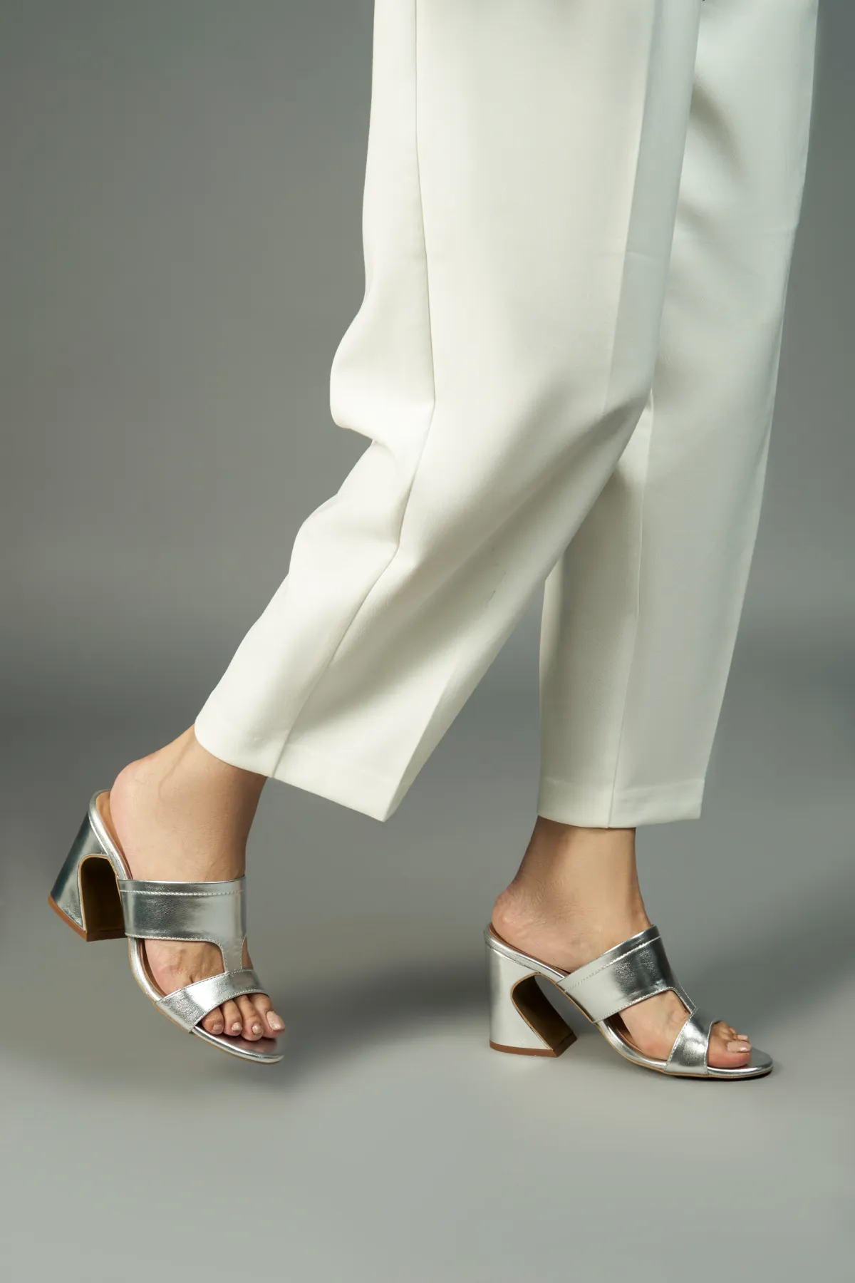 Nina Heels - Silver
