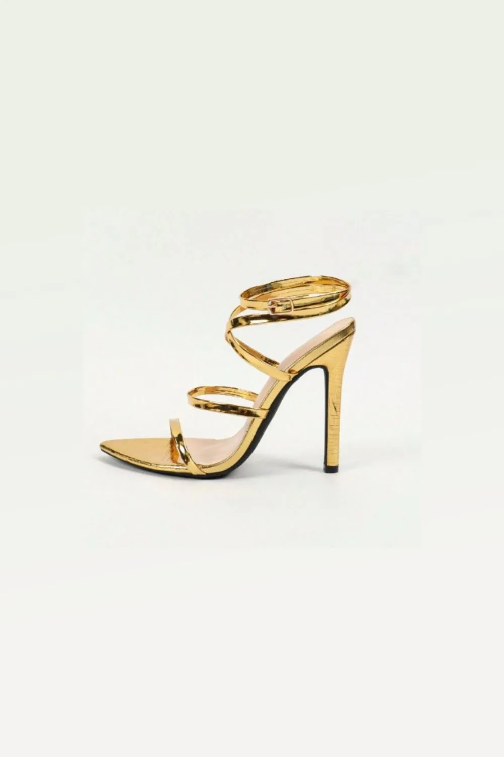 Open Toe Ankle Strap Sandals