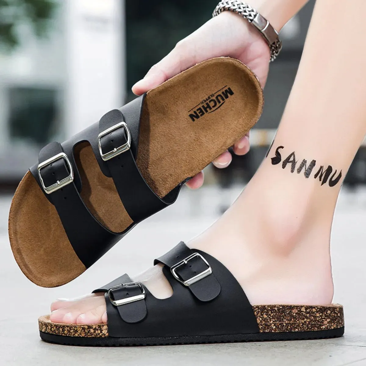 Open Toe Flats Sandals