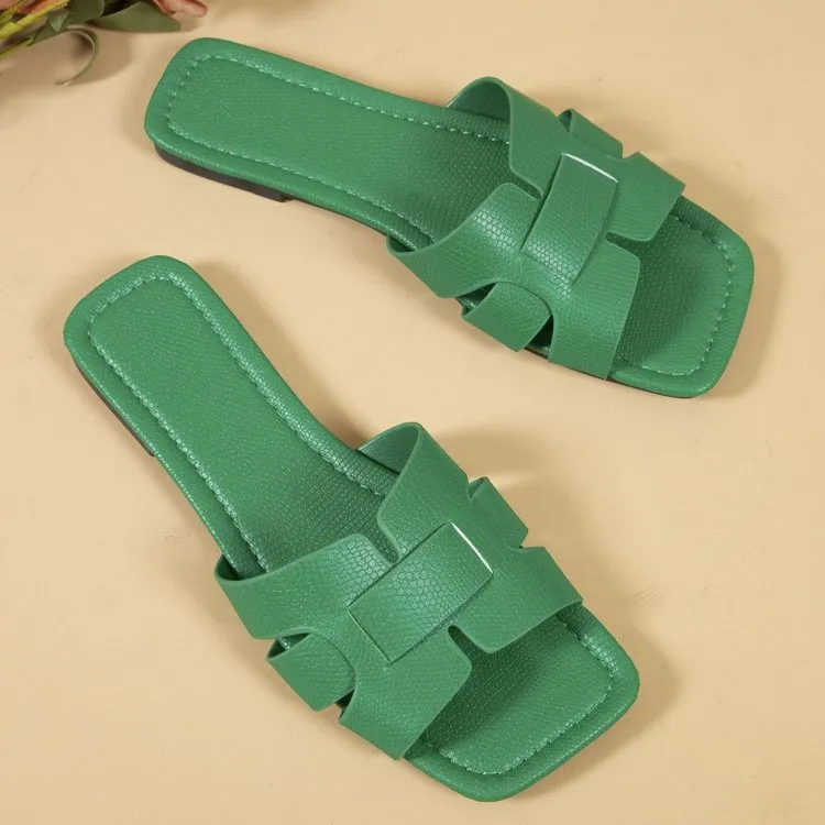 Open Toe Flats Sandals