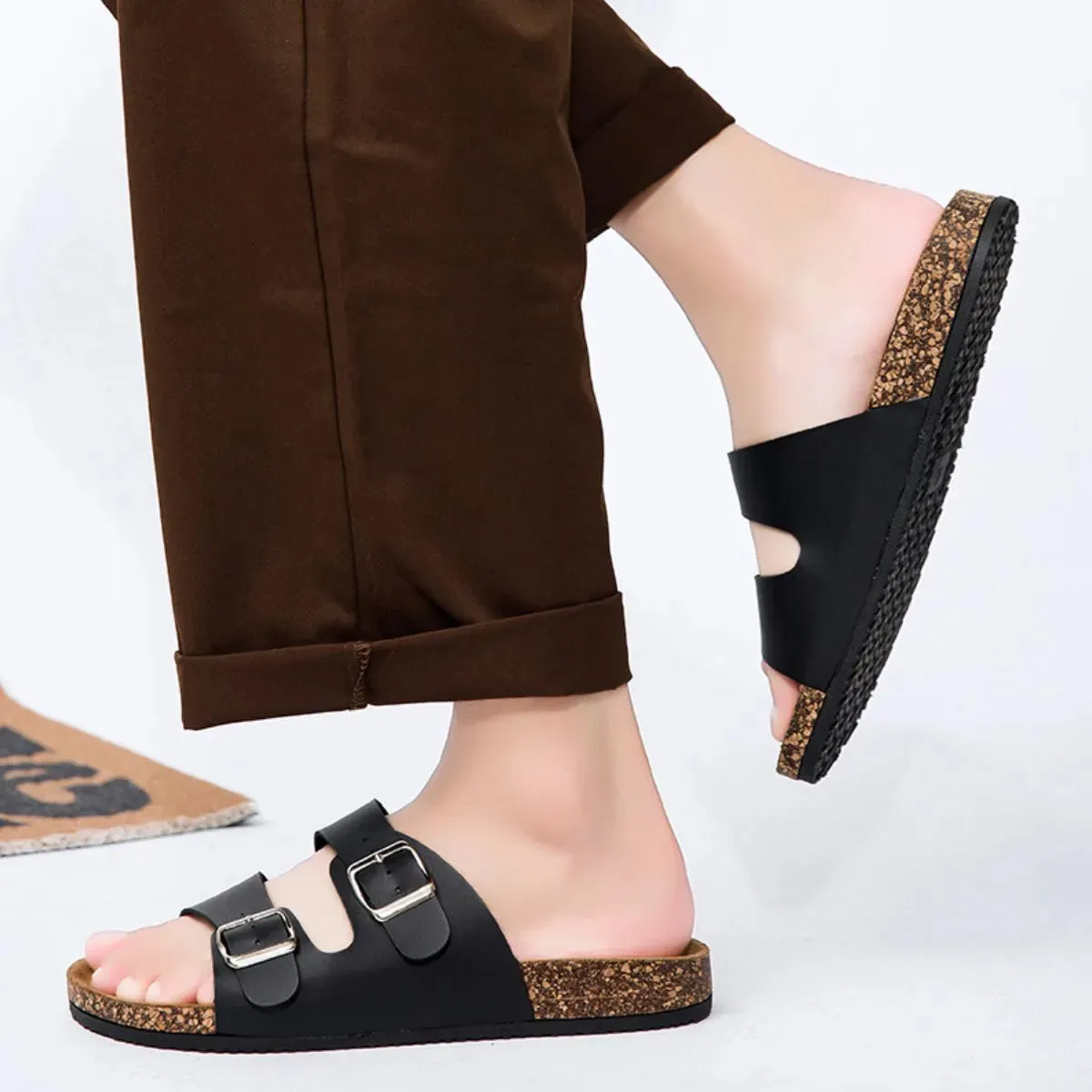 Open Toe Flats Sandals