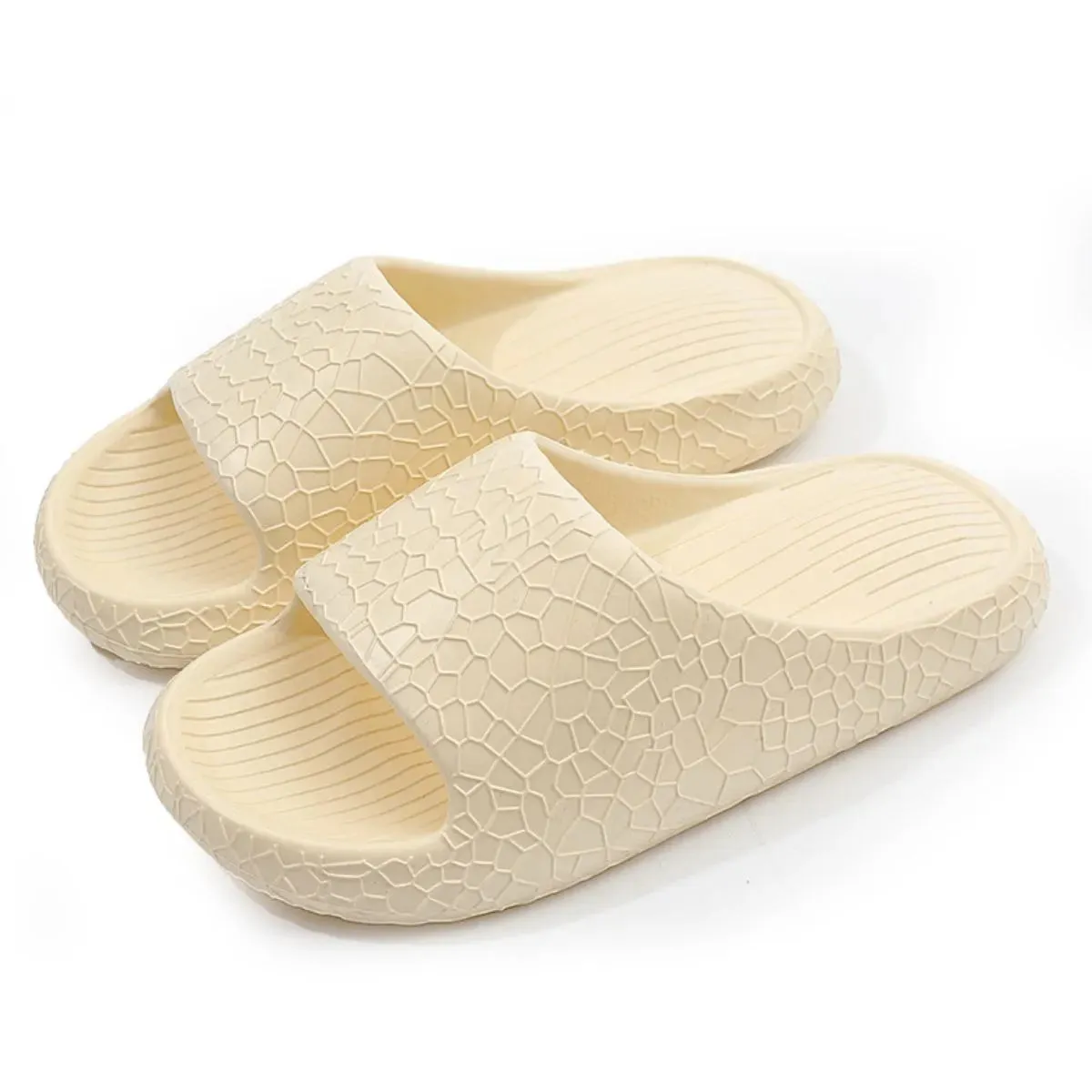 Open Toe Platform Slippers