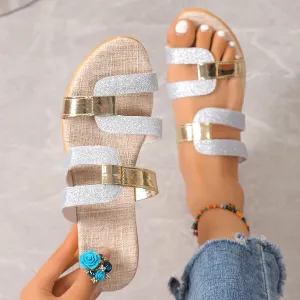 Open Toe Wedge Sandals