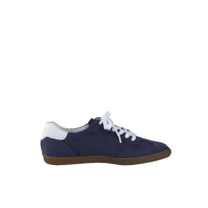Paul Green Suede Trainers in Navy