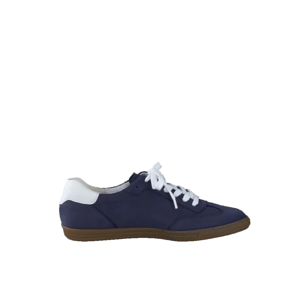 Paul Green Suede Trainers in Navy