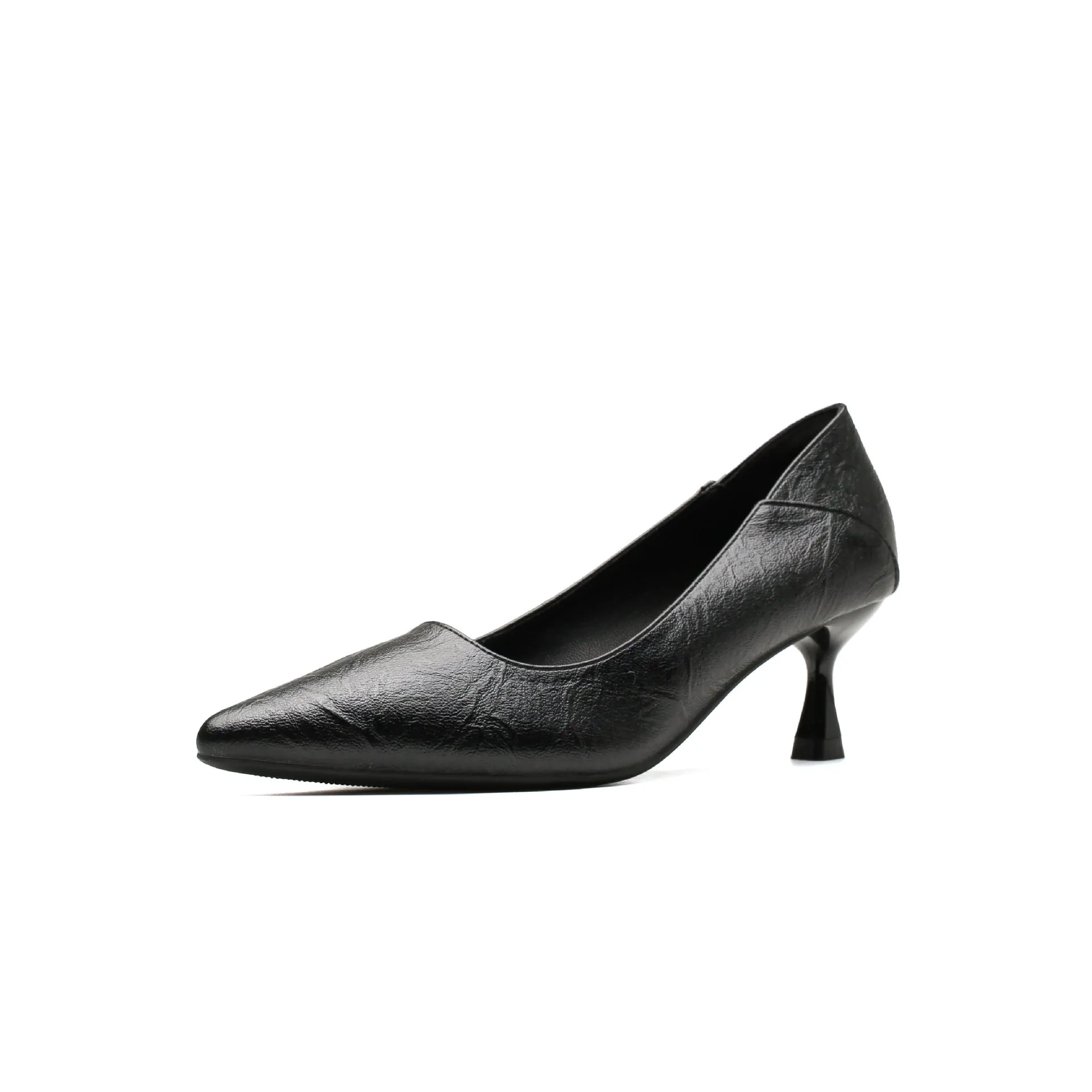 Point Toe Flare Heels Pumps