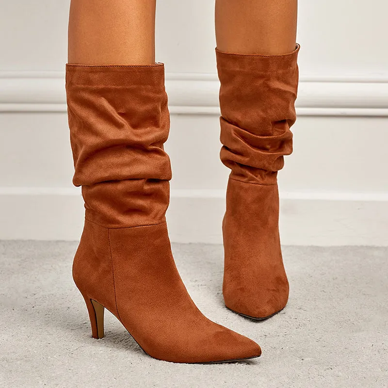 Point Toe Stiletto Boots