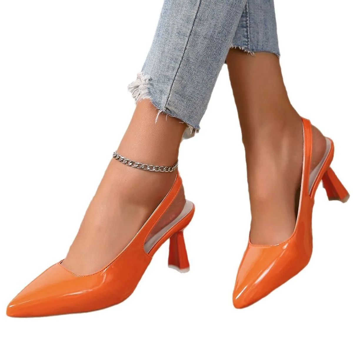 Point Toe Stiletto Pumps