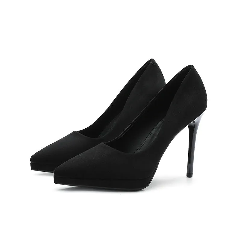 Point Toe Stiletto Pumps