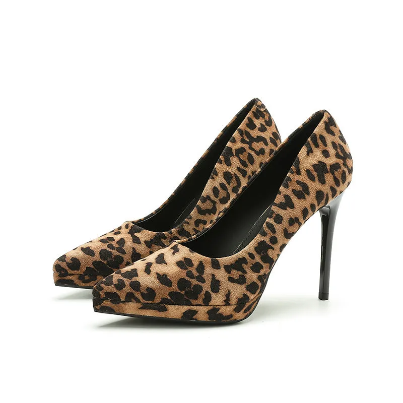 Point Toe Stiletto Pumps