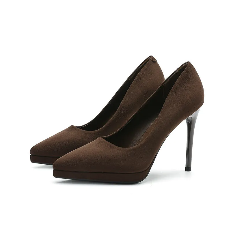 Point Toe Stiletto Pumps