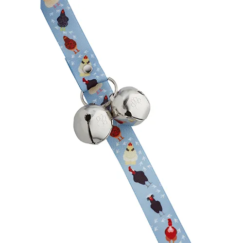PoochieBells® The Original Dog Doorbell Classic Creatures Collection Hens 25"