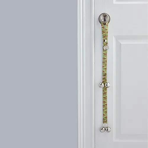 PoochieBells® The Original Dog Doorbell Classic Creatures Collection Moose 25"