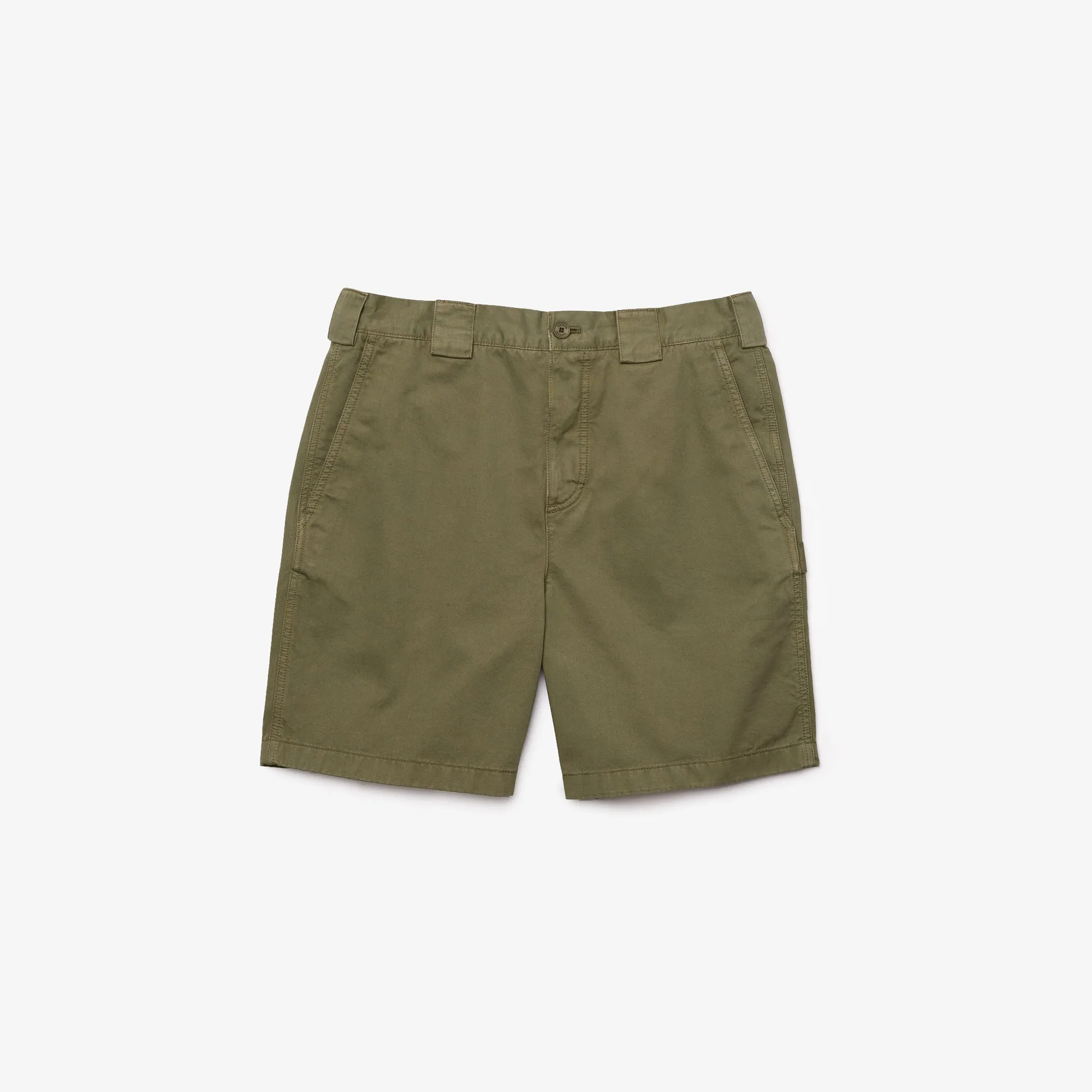 Relaxed Fit Soft Cotton Cargo Bermuda Shorts - Fh7777